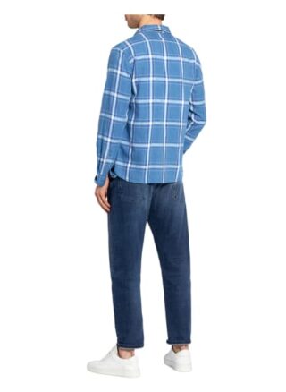 Denham Hemd Harley Regular Fit blau