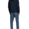 Denham Hoodie Prsu blau
