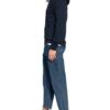 Denham Hoodie Prsu blau