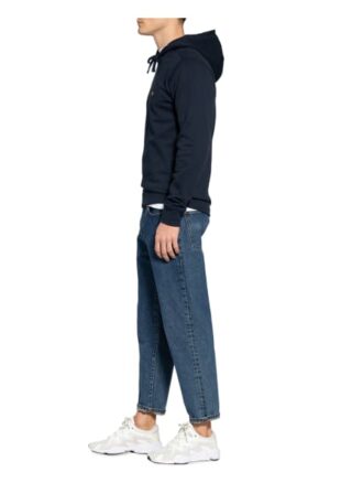 Denham Hoodie Prsu blau