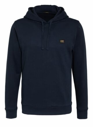 Denham Hoodie Prsu blau