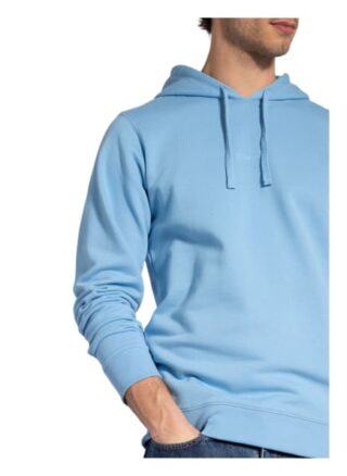 Denham Hoodie blau