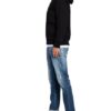 Denham Hoodie schwarz