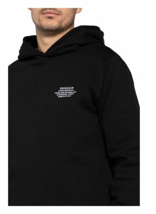 Denham Hoodie schwarz