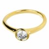 Diamond Group Ring gold