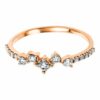 Diamond Group Ring rosegold