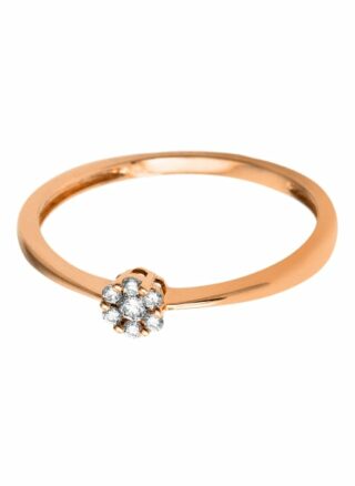 Diamond Group Ring rosegold