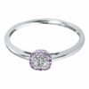 Diamond Group Ring silber
