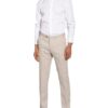 Digel Anzughose Franco Extra Slim Fit Mit Leinen beige