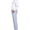 Digel Anzughose Franco Extra Slim Fit Mit Leinen blau