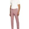 Digel Anzughose Franco Extra Slim Fit Mit Leinen rot