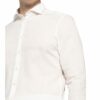 Digel Hemd Keith Slim Fit Mit Leinen weiss