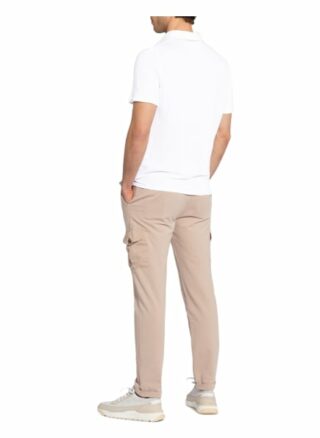 Distretto 12 Jersey-Poloshirt Aus Leinen weiss