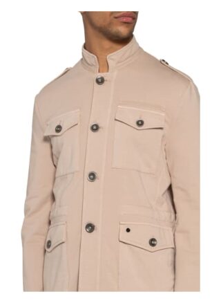 Distretto 12 Sweatsakko Sahariana Jonas Regular Fit beige