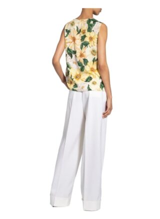 Dolce&Gabbana Blusentop Aus Seide beige