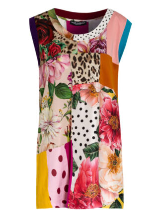 Dolce&Gabbana Blusentop Mit Seide weiss