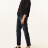 Dolce&Gabbana Destroyed Jeans Slim Fit Mit Galonstreifen blau