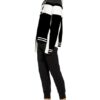 Dolce&Gabbana Hoodie Im Materialmix schwarz