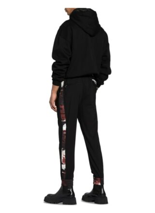 Dolce&Gabbana Hose Im Jogging-Stil Mit Galonstreifen schwarz