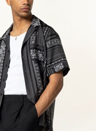 Dolce&Gabbana Kurzarm-Hemd Aus Seide schwarz