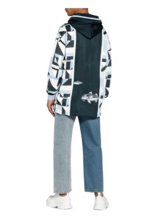 Dolce&Gabbana Oversized-Hoodie blau
