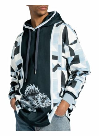 Dolce&Gabbana Oversized-Hoodie blau