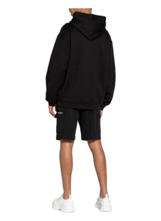 Dolce&Gabbana Oversized-Hoodie Herren, Schwarz