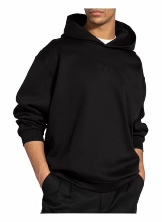 Dolce&Gabbana Oversized-Hoodie schwarz