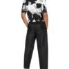 Dolce&Gabbana Strick-Poloshirt Herren, Grau