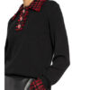 Dolce&Gabbana Strickpullover Mit Bouclé-Besatz schwarz