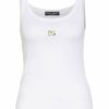 Dolce&Gabbana Top Costina weiss