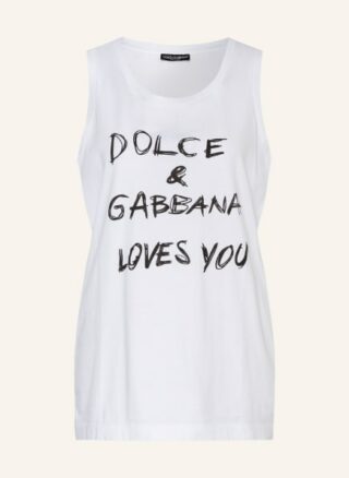 Dolce&Gabbana Top weiss