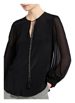 Dondup Blusenshirt Mit 3/4-Arm schwarz