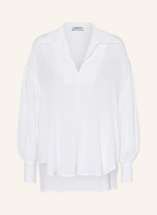 Dondup Oversized-Blusenshirt weiss