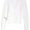 Dorothee Schumacher 2-In-1-Strickjacke weiss