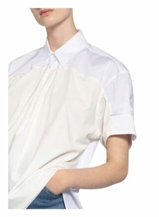 Dorothee Schumacher Blusenshirt Im Materialmix weiss