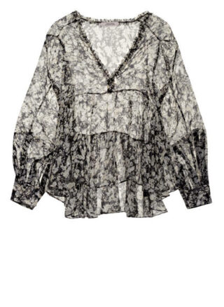 Dorothee Schumacher Blusenshirt Mit Glitzergarn grau