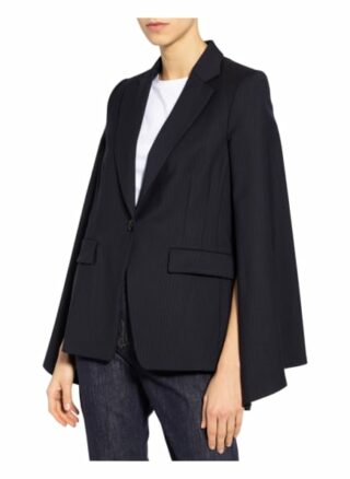 Dorothee Schumacher Cape In Blazeroptik blau