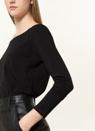 Dorothee Schumacher Off-Shoulder-Shirt schwarz
