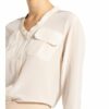 Dorothee Schumacher Seidenbluse Fluid Volume weiss
