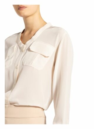 Dorothee Schumacher Seidenbluse Fluid Volume weiss