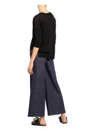 Dorothee Schumacher Strickjacke Aus Merinowolle Mit 3/4-Arm schwarz