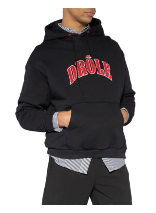 Drôle De Monsieur Hoodie schwarz