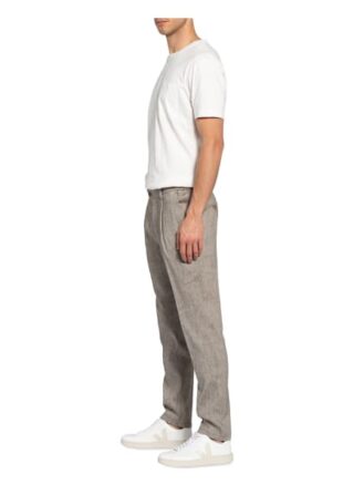 Drykorn Anzughose Care Extra Slim Fit Mit Leinen beige
