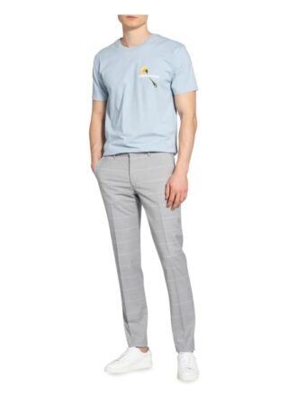 Drykorn Anzughose Foot Slim Fit grau