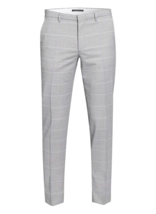 Drykorn Anzughose Foot Slim Fit grau