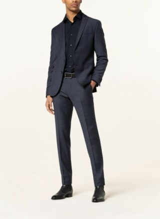Drykorn Anzughose Piet Extra Slim Fit blau