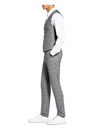 Drykorn Anzughose Piet Extra Slim Fit grau