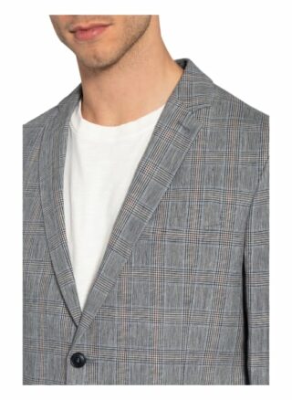 Drykorn Anzugsakko Hurley Extra Slim Fit Aus Leinen grau