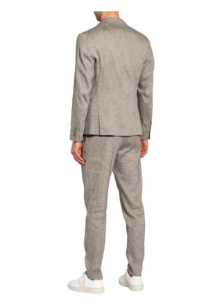 Drykorn Anzugsakko Hurley Extra Slim Fit Mit Leinen beige